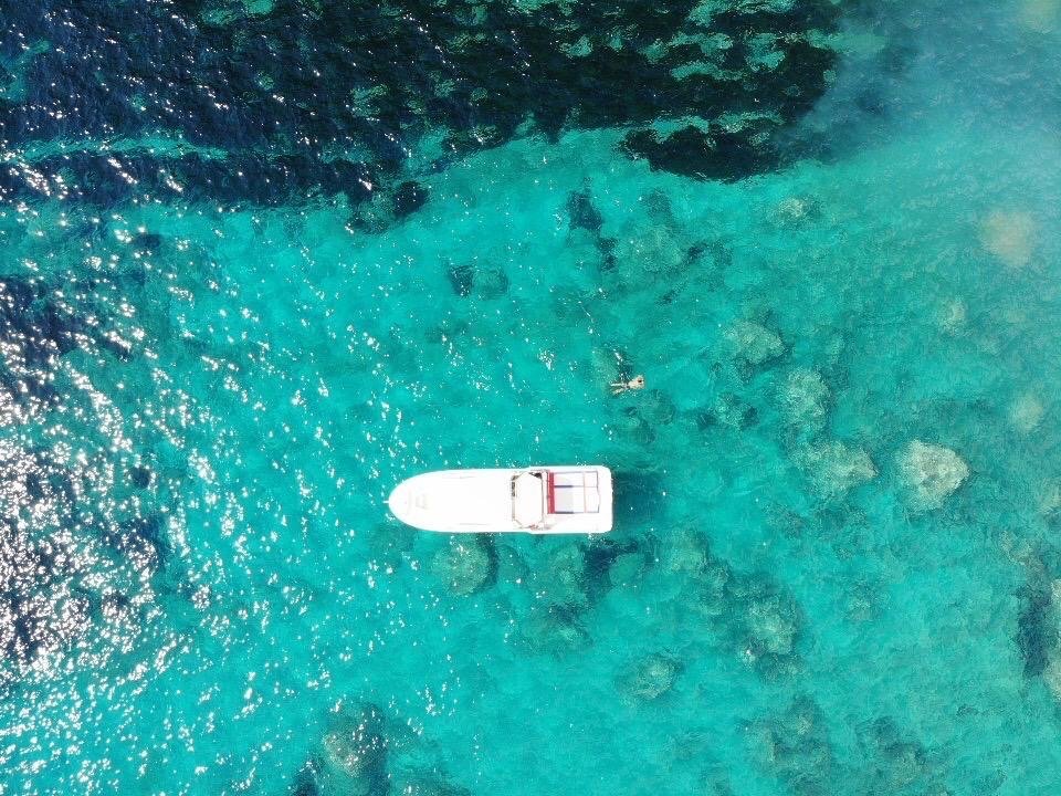 boat from above
