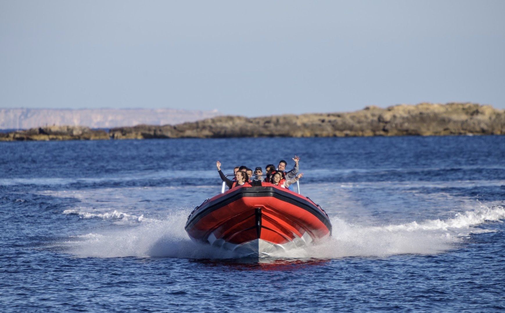 along the coast of Palma