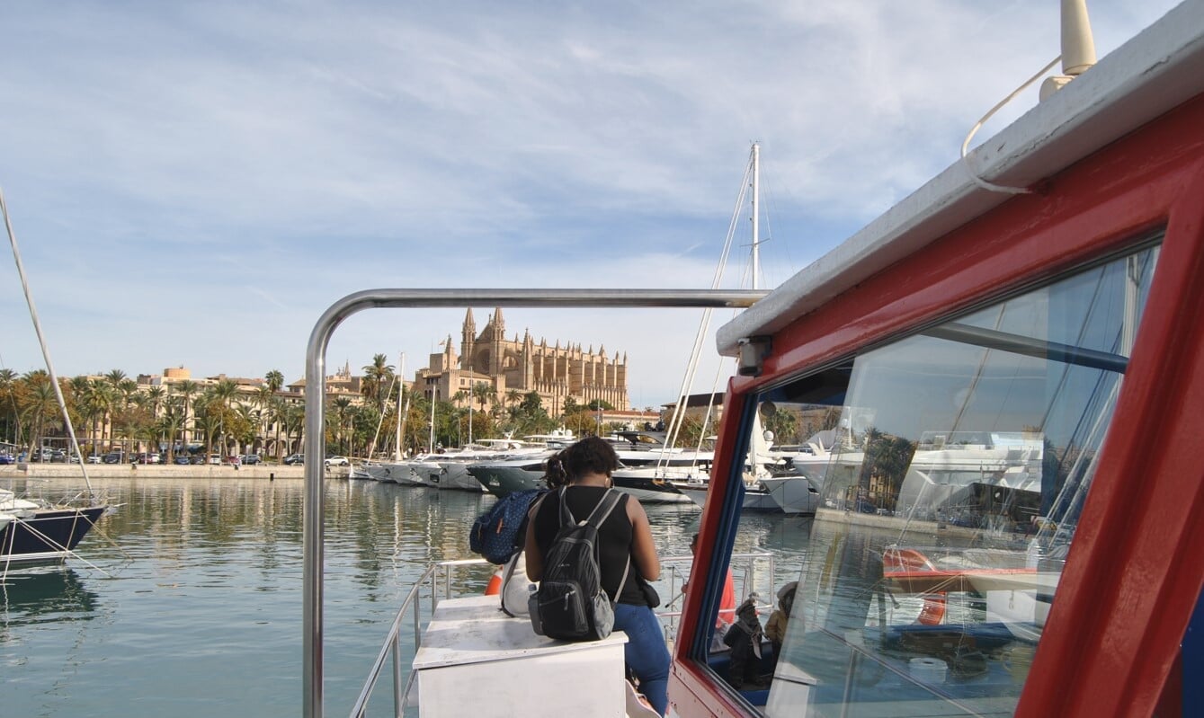 boat trip Palma harbour