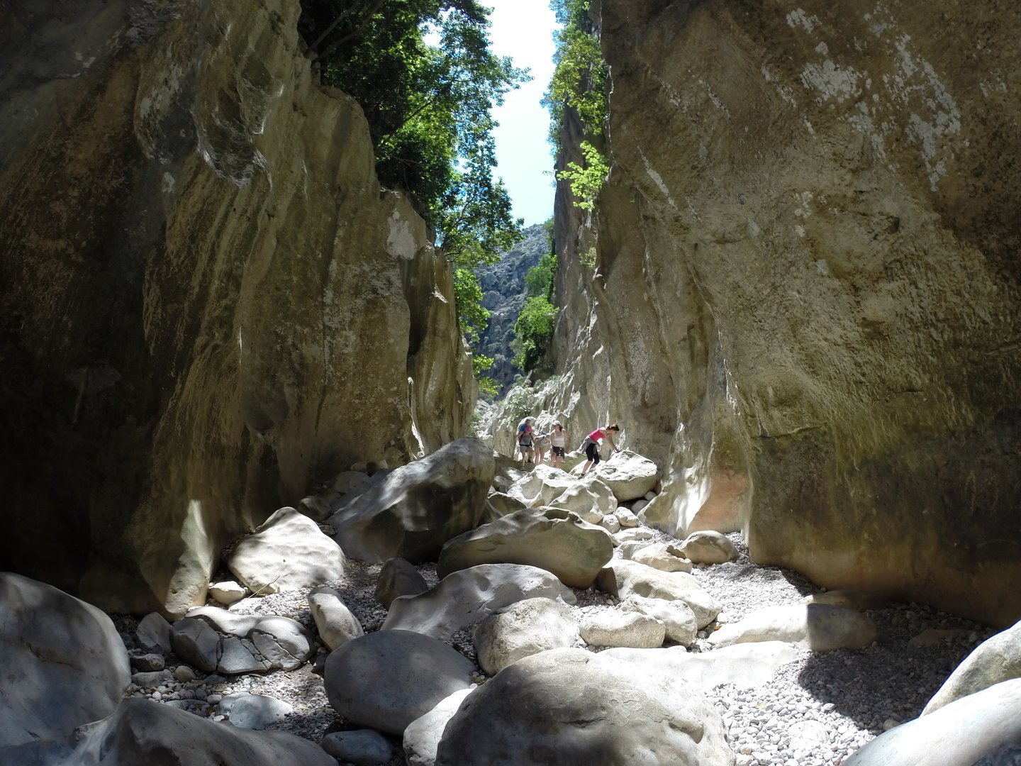 torrent de pareis canyon walls